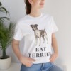 Rat Terrier Lover Shirt, Vintage Dog Sketch Tee, Dog Lover Gift Rat Terrier Lover Shirt, Vintage Dog Sketch Tee, Dog Lover Gift