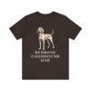 Redbone Coonhound Dad Shirt, Vintage Dog Sketch Tee, Dog Dad Gift