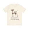 Redbone Coonhound Lover Shirt, Vintage Dog Sketch Tee, Dog Lover Gift
