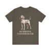 Redbone Coonhound Lover Shirt, Vintage Dog Sketch Tee, Dog Lover Gift