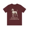 Redbone Coonhound Lover Shirt, Vintage Dog Sketch Tee, Dog Lover Gift
