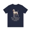 Redbone Coonhound Humor Shirt, Vintage Dog Sketch Tee, Dog Humor Gift