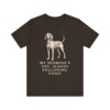 Redbone Coonhound Humor Shirt, Vintage Dog Sketch Tee, Dog Humor Gift