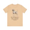 Redbone Coonhound Humor Shirt, Vintage Dog Sketch Tee, Dog Humor Gift