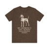 Redbone Coonhound Humor Shirt, Vintage Dog Sketch Tee, Dog Humor Gift