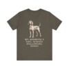 Redbone Coonhound Humor Shirt, Vintage Dog Sketch Tee, Dog Humor Gift