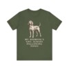 Redbone Coonhound Humor Shirt, Vintage Dog Sketch Tee, Dog Humor Gift