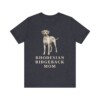 Rhodesian Ridgeback Mom Shirt, Vintage Dog Sketch Tee, Dog Mom Gift