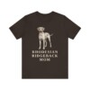 Rhodesian Ridgeback Mom Shirt, Vintage Dog Sketch Tee, Dog Mom Gift
