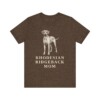 Rhodesian Ridgeback Mom Shirt, Vintage Dog Sketch Tee, Dog Mom Gift