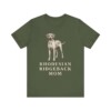 Rhodesian Ridgeback Mom Shirt, Vintage Dog Sketch Tee, Dog Mom Gift