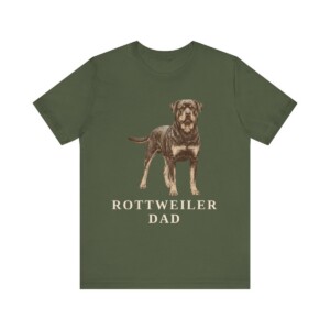 Rottweiler Dad Shirt, Vintage Dog Sketch Tee, Dog Dad Gift