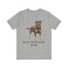Rottweiler Dad Shirt, Vintage Dog Sketch Tee, Dog Dad Gift Rottweiler Dad Shirt, Vintage Dog Sketch Tee, Dog Dad Gift