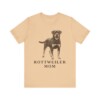 Rottweiler Mom Shirt, Vintage Dog Sketch Tee, Dog Mom Gift Rottweiler Mom Shirt, Vintage Dog Sketch Tee, Dog Mom Gift