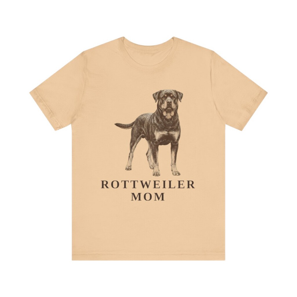 Rottweiler Mom Shirt, Vintage Dog Sketch Tee, Dog Mom Gift Rottweiler Mom Shirt, Vintage Dog Sketch Tee, Dog Mom Gift