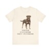 Rottweiler Humor Shirt, Vintage Dog Sketch Tee, Dog Humor Gift