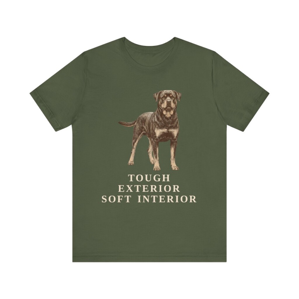 Rottweiler Humor Shirt, Vintage Dog Sketch Tee, Dog Humor Gift