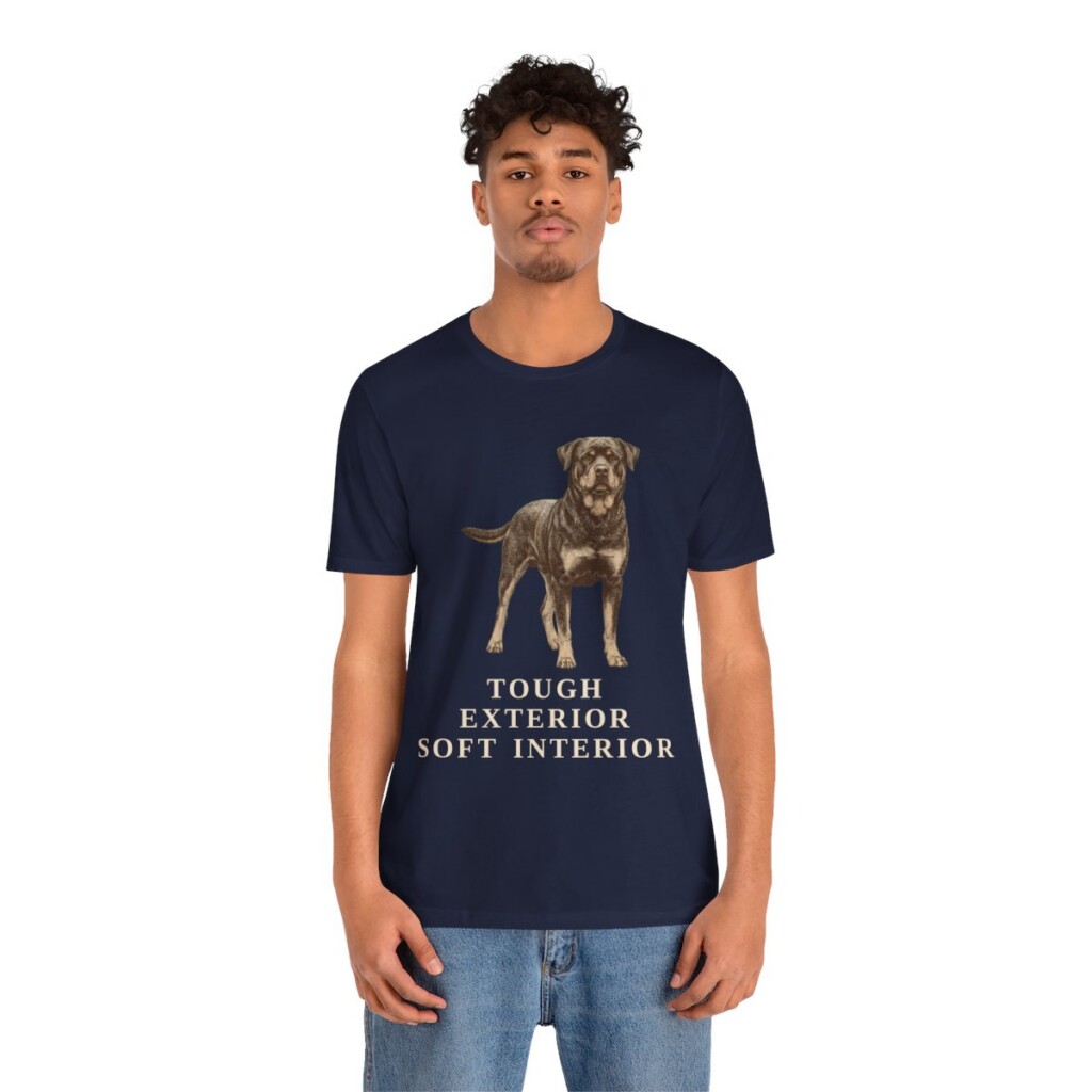 Rottweiler Humor Shirt, Vintage Dog Sketch Tee, Dog Humor Gift