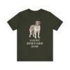 Saint Bernard Dad Shirt, Vintage Dog Sketch Tee, Dog Dad Gift Saint Bernard Dad Shirt, Vintage Dog Sketch Tee, Dog Dad Gift