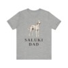 Saluki Dad Shirt, Vintage Dog Sketch Tee, Dog Dad Gift Saluki Dad Shirt, Vintage Dog Sketch Tee, Dog Dad Gift