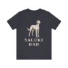 Saluki Dad Shirt, Vintage Dog Sketch Tee, Dog Dad Gift Saluki Dad Shirt, Vintage Dog Sketch Tee, Dog Dad Gift