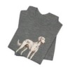Saluki Dad Shirt, Vintage Dog Sketch Tee, Dog Dad Gift Saluki Dad Shirt, Vintage Dog Sketch Tee, Dog Dad Gift