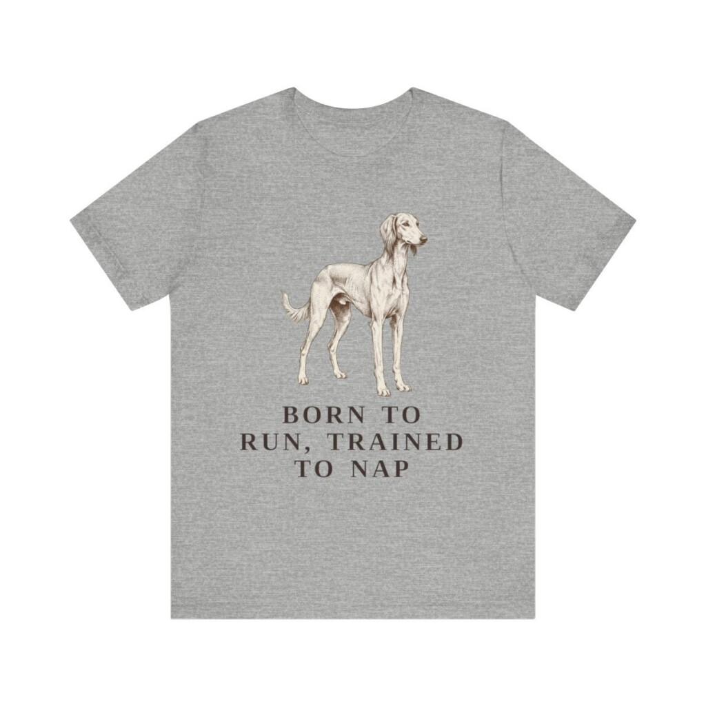 Saluki Humor Shirt, Vintage Dog Sketch Tee, Dog Humor Gift Saluki Humor Shirt, Vintage Dog Sketch Tee, Dog Humor Gift