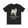 Samoyed Dad Shirt, Vintage Dog Sketch Tee, Dog Dad Gift