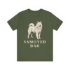 Samoyed Dad Shirt, Vintage Dog Sketch Tee, Dog Dad Gift