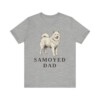 Samoyed Dad Shirt, Vintage Dog Sketch Tee, Dog Dad Gift