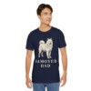 Samoyed Dad Shirt, Vintage Dog Sketch Tee, Dog Dad Gift