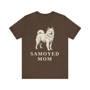 Samoyed Mom Shirt, Vintage Dog Sketch Tee, Dog Mom Gift