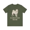 Samoyed Mom Shirt, Vintage Dog Sketch Tee, Dog Mom Gift