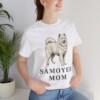 Samoyed Mom Shirt, Vintage Dog Sketch Tee, Dog Mom Gift