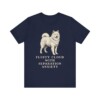 Samoyed Humor Shirt, Vintage Dog Sketch Tee, Dog Humor Gift