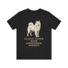 Samoyed Humor Shirt, Vintage Dog Sketch Tee, Dog Humor Gift