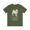 Samoyed Humor Shirt, Vintage Dog Sketch Tee, Dog Humor Gift