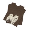 Samoyed Humor Shirt, Vintage Dog Sketch Tee, Dog Humor Gift