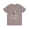 Schnauzer Dad Shirt, Vintage Dog Sketch Tee, Dog Dad Gift Schnauzer Dad Shirt, Vintage Dog Sketch Tee, Dog Dad Gift