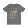 Schnauzer Dad Shirt, Vintage Dog Sketch Tee, Dog Dad Gift Schnauzer Dad Shirt, Vintage Dog Sketch Tee, Dog Dad Gift
