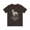 Scottish Terrier Dad Shirt, Vintage Dog Sketch Tee, Dog Dad Gift Scottish Terrier Dad Shirt, Vintage Dog Sketch Tee, Dog Dad Gift