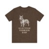 Scottish Terrier Dad Shirt, Vintage Dog Sketch Tee, Dog Dad Gift Scottish Terrier Dad Shirt, Vintage Dog Sketch Tee, Dog Dad Gift