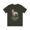 Scottish Terrier Dad Shirt, Vintage Dog Sketch Tee, Dog Dad Gift Scottish Terrier Dad Shirt, Vintage Dog Sketch Tee, Dog Dad Gift