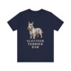 Scottish Terrier Dad Shirt, Vintage Dog Sketch Tee, Dog Dad Gift Scottish Terrier Dad Shirt, Vintage Dog Sketch Tee, Dog Dad Gift