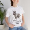 Scottish Terrier Dad Shirt, Vintage Dog Sketch Tee, Dog Dad Gift Scottish Terrier Dad Shirt, Vintage Dog Sketch Tee, Dog Dad Gift