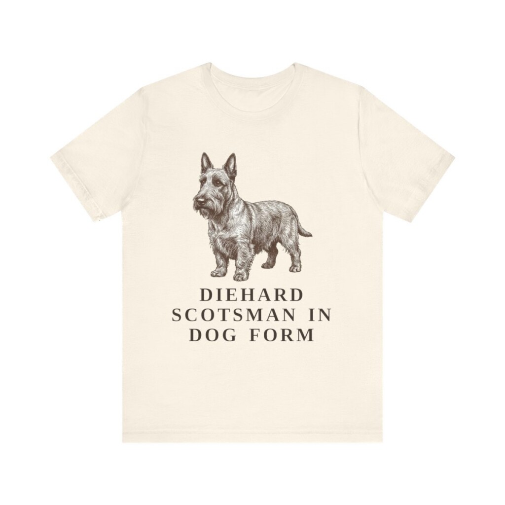 Scottish Terrier Humor Shirt, Vintage Dog Sketch Tee, Dog Humor Gift Scottish Terrier Humor Shirt, Vintage Dog Sketch Tee, Dog Humor Gift