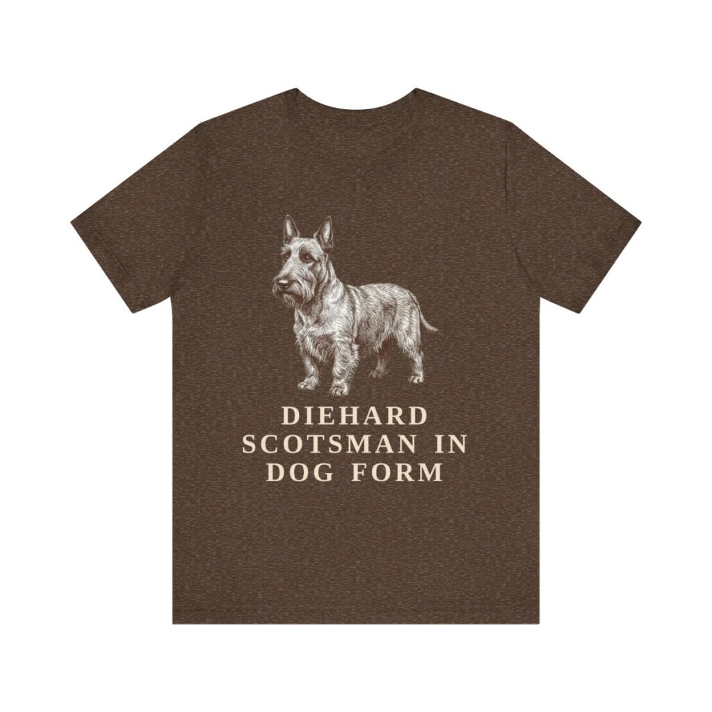 Scottish Terrier Humor Shirt, Vintage Dog Sketch Tee, Dog Humor Gift Scottish Terrier Humor Shirt, Vintage Dog Sketch Tee, Dog Humor Gift