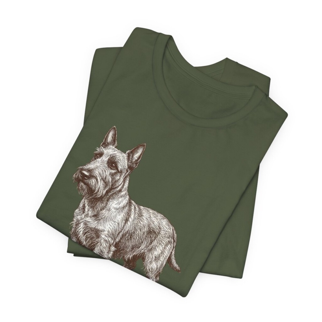 Scottish Terrier Humor Shirt, Vintage Dog Sketch Tee, Dog Humor Gift Scottish Terrier Humor Shirt, Vintage Dog Sketch Tee, Dog Humor Gift