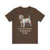 Sealyham Terrier Dad Shirt, Vintage Dog Sketch Tee, Dog Dad Gift Sealyham Terrier Dad Shirt, Vintage Dog Sketch Tee, Dog Dad Gift