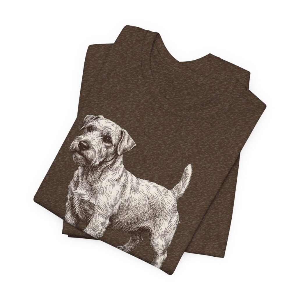 Sealyham Terrier Dad Shirt, Vintage Dog Sketch Tee, Dog Dad Gift Sealyham Terrier Dad Shirt, Vintage Dog Sketch Tee, Dog Dad Gift
